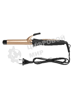 Щипцы для завивки волос BBK BST2501 черный/шампань, 25 мм, 200 °C, 1 режим