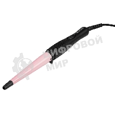 Щипцы для завивки волос Starwind SHS 7035 черный/фиолетовый, 13-19 мм, 200 °C, 1 режим