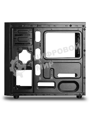Компьютерный корпус Deepcool MATREXX 30 без БП, большое боковое окно, черный, MICRO ATX/MINI-ITX
