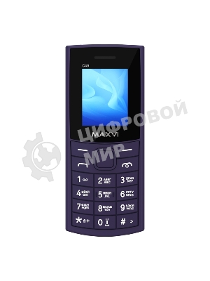 Мобильный телефон Maxvi C40 фиолетовый
