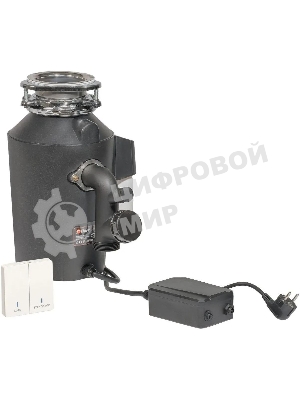 Измельчитель пищевых отходов Bort Alligator Green 750Вт черный