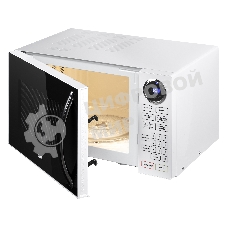 Микроволновая печь BBK 23MWS-916S/BW черный/белый, 23 л, 900 Вт, переключатели - сенсор