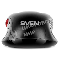 Мышь беспроводная SVEN RX-450W черный, 3200 dpi, радиоканал, USB, кнопки - 6