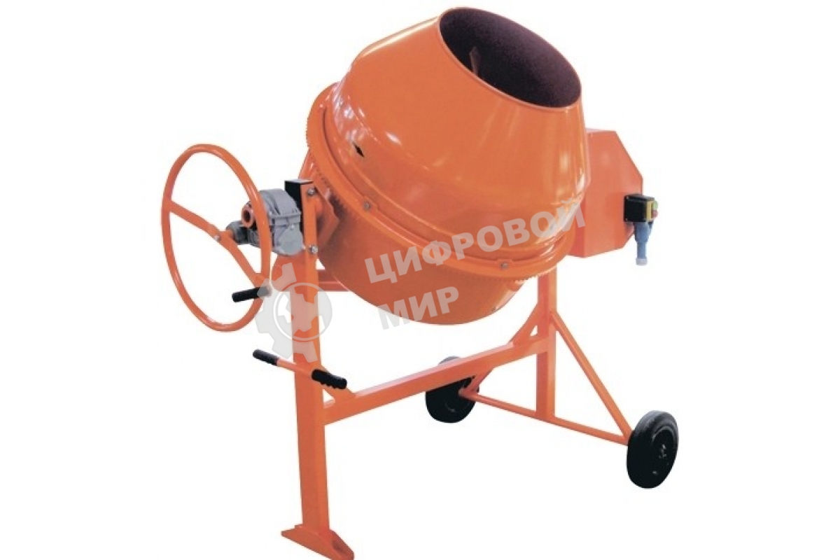 Бетоносмеситель Россия СБР-260В-01 750 Вт, 260 л, 220 В, редуктор