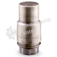 Термоголовка жидкостная Royal Thermo Design PRO М30х1,5 (матовый никель)