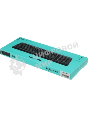 Клавиатура Logitech K251 беспроводная, Bluetooth, чёрный