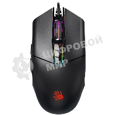 Мышь проводная A4Tech Bloody P91s черный, 8000 dpi, USB, кнопки - 8