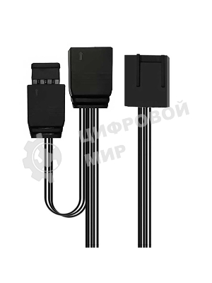 Вентилятор для корпуса Alseye Halo 4.0-W kit (3шт.) белый, 120 мм, 1300 об/мин, 24.8 дБ, 4 pin