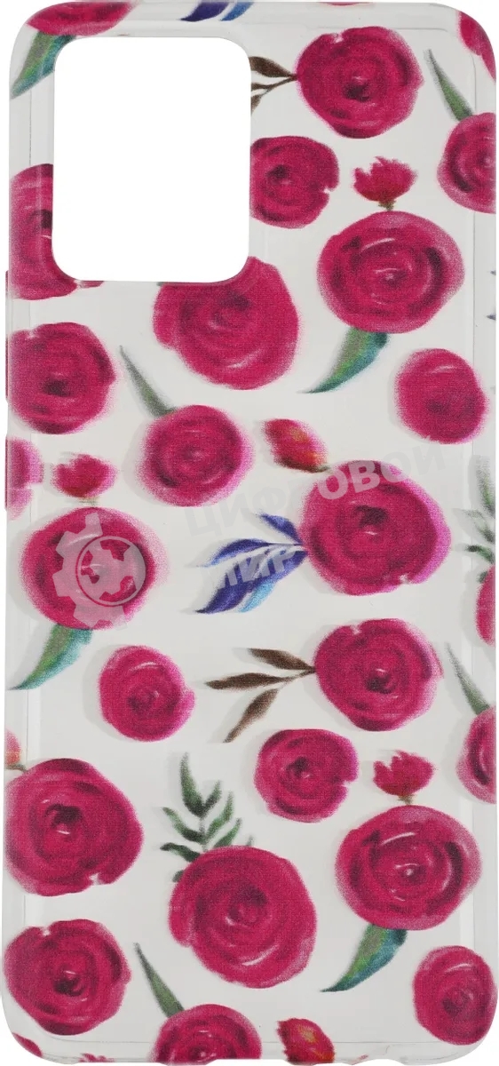 Чехол (клип-кейс) Gresso Air, для Realme 8, прозрачный/рисунок gr17aaae9413