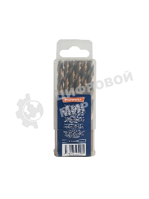 Сверло EDGE by PATRIOT по металлу 6,5 мм, упаковка 10шт
