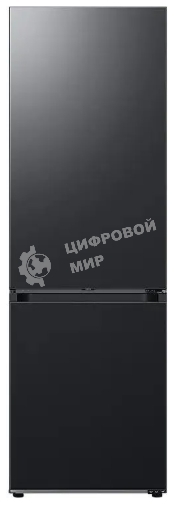 Холодильник Samsung RB34C7B5EB1/EF черный мат. двухкамерный 230/114л морозилка снизу, No Frost