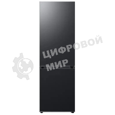 Холодильник Samsung RB34C7B5EB1/EF черный мат. двухкамерный 230/114л морозилка снизу, No Frost