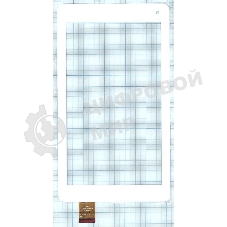 Сенсорное стекло (тачскрин) QSD E-C7119-01, белое