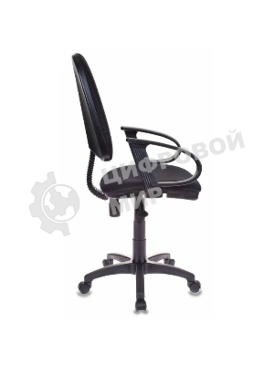 Кресло Бюрократ CH-300/BLACK черный, экокожа, 120 кг, механизм качания