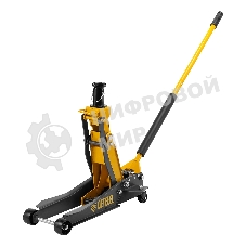 Домкрат гидравлический подкатной Denzel 2/3 т, 98-770 мм, быстрый подъем, низ. подхват, проф, SUV