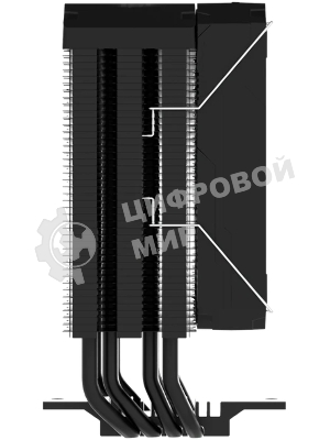 Вентилятор для процессора ALSEYE Q120S Plus(Black) 