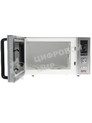 Микроволновая печь Centek CT-1588 серебристый, 25 л, 900 Вт, переключатели - кнопки, поворотный механизм