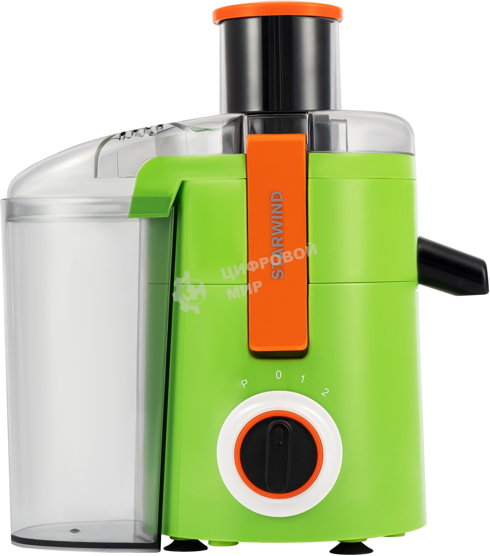Соковыжималка центробежная Starwind SJ2236 500 Вт рез.сок.:400мл. зеленый/белый