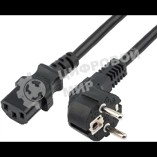 Шнур питания NTSS NTSS-PC13773 C13-Schuko проводник.:3x1мм2 3м 220В 10А черный