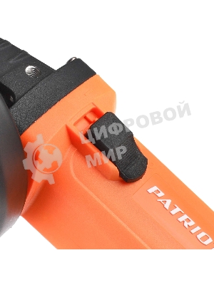 Угловая шлифовальная машина (УШМ) PATRIOT AG 126E, пылезащищенная. 1050Вт, Диск 125 мм