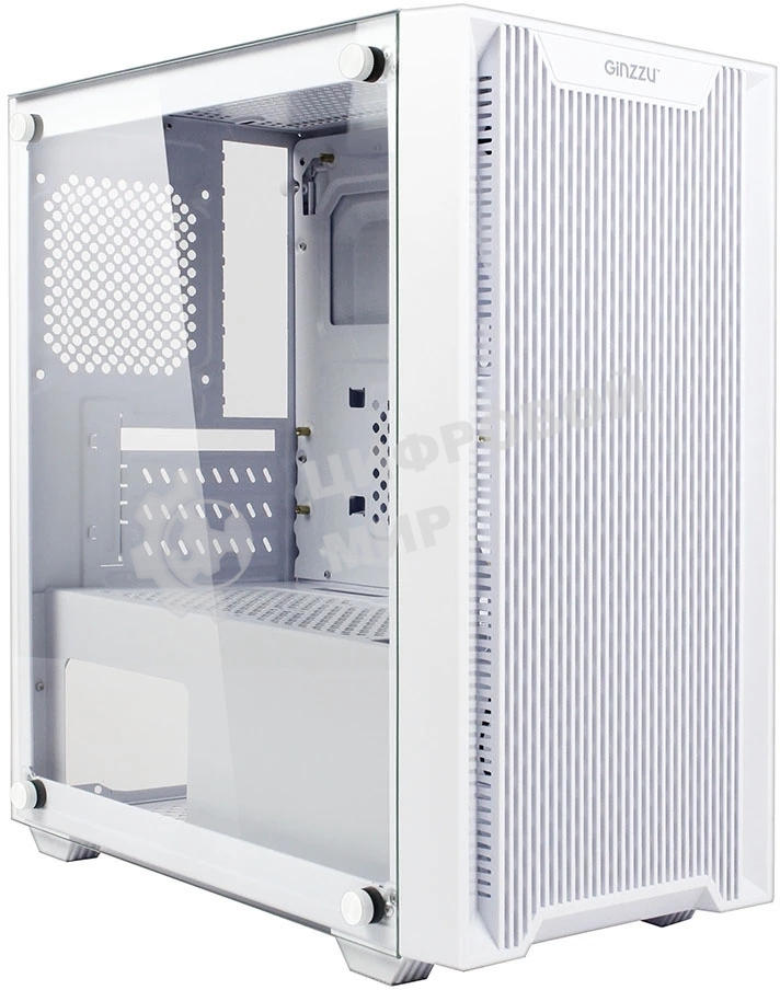 Компьютерный корпус Ginzzu CL560 белый mATX