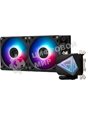 Жидкостная система охлаждения MSI MAG CORELIQUID I240 2x ARGb Gen2 Fan, ARGb Gen2 Block, Color Box