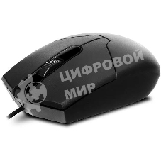 Мышь проводная SVEN RX-30 черный, 1000 dpi, USB, кнопки - 3