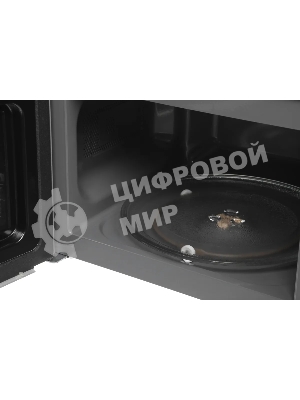 Микроволновая печь Haier HMB-MM207SA серебристый, 20 л, 700 Вт, переключатели - поворотный механизм
