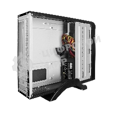 Компьютерный корпус Desktop ExeGate MI-207U-300W-8 (miniITX/mATX, БП M300 с вент. 8см, 1*USB+1*USB 3.0, аудио, черный)