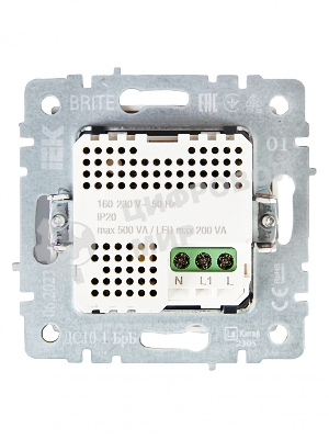 Датчик движения IEK BRITE ДС10-1-БрБ (BR-MS10-N-150-05-K01) белый