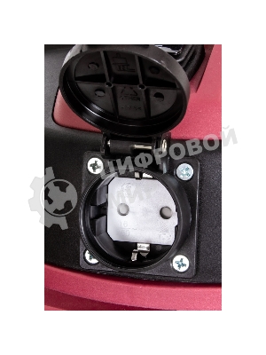 Строительный пылесос Pioneer VC299C серебристый с красным, 1600 Вт, уборка сухая/влажная/выдув, пылесборник бак, 30 л