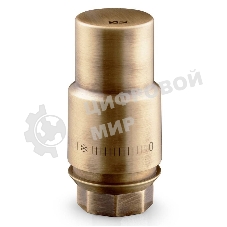 Термоголовка жидкостная Royal Thermo Design PRO М30х1,5 (бронза)