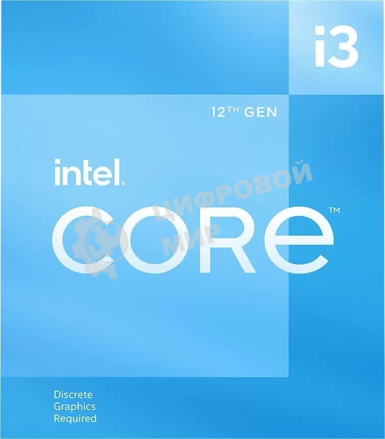 Процессор Intel Core i3-12100T Soc-1700 2.2GHz OEM