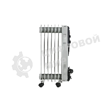 Обогреватель масляный Neoclima NC 9307 белый/черный, 1500 Вт, 15 м2, термостат 28742