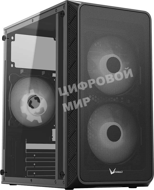 Компьютерный корпус AeroCool/Formula Air Mesh G4 черный без БП mATX 1x120мм 1xUSB 2.0 1xUSB 3.0 audio