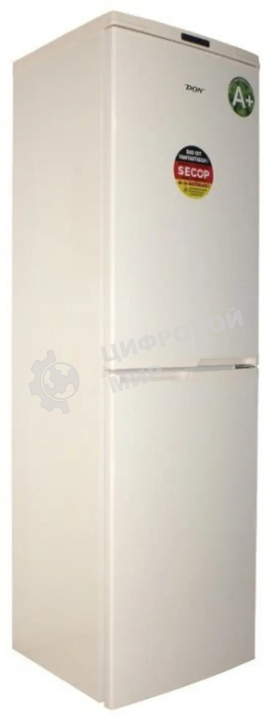 Холодильник DON R-296 BE бежевый мрамор двухкамерный 209/140л морозилка снизу