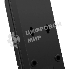 Удлинитель с сетевым фильтром 6х1.8 м с заземл. 10А IP20 BU-SP1.8 USB 2A CCA 3х0.75 2USB черный BURO 992310