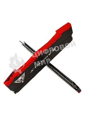Оперативная память Patriot Viper Xtreme 5, DDR5, 48GB (2x24GB), 8200MHz, CL38, DIMM, с радиаторами, черный