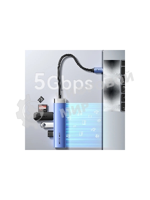 Мультифункциональный хаб Vention USB Type C 5 в 1