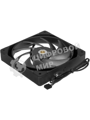 Вентилятор для корпуса Thermaltake TOUGHFAN 14 Pro черный, 140 мм, 2000 об/мин, 31.6 дБ, 4 pin