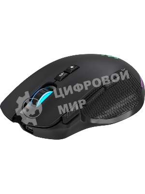 Мышь беспроводная/проводная Defender Immortal GM-421 черный, 10000 dpi, радиоканал, Bluetooth, USB, кнопки - 9