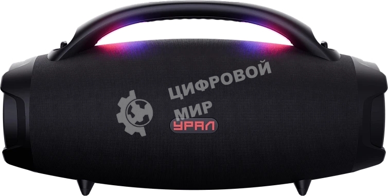 Колонка портативная Ural Урал ТТ М6+ КАРАОКЕ черный/черный 110W 1.1 BT/3.5Jack/USB-C 10м 8000mAh
