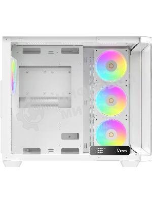 Компьютерный корпус Ocypus Iota C70 WH Curve ARGB Digital ATX без БП (Iota-C70-WHD400CD-GL)