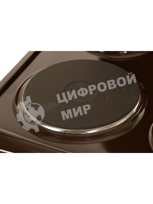 Плита электрическая Hansa FCEB53000 коричневый, конфорок 4 шт, духовка 69 л, 50 см x 85 см x 60 см