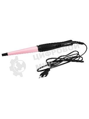 Щипцы для завивки волос Starwind SHS 7035 черный/фиолетовый, 13-19 мм, 200 °C, 1 режим