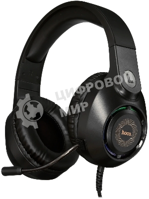 Гарнитура HOCO W108 Sue чёрный, проводная