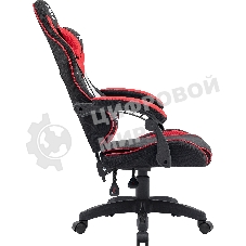 Кресло игровое Defender Sorrento черный/Красный, класс 3, ткань