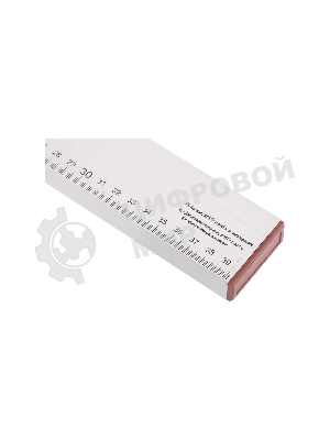 Уровень алюминиевый Sparta 400 мм, 2 глазка, линейка