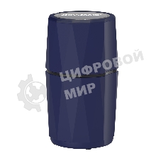 Кофемолка Willmark WCG-388 200 Вт, 100 г., прозрачная крышка, ротационный нож, синий