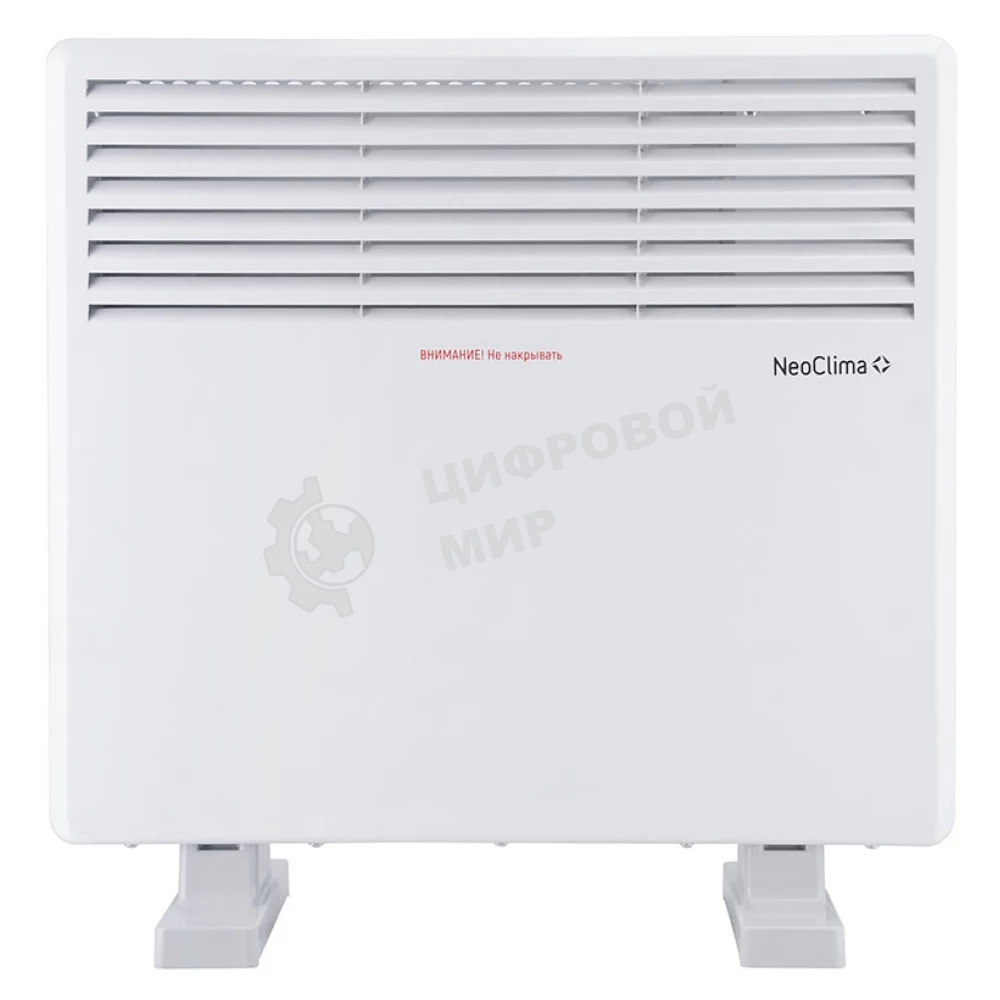 Конвектор электрический Neoclima COMFORTE T 1.0 белый, 1000 Вт, 15 м2, термостат